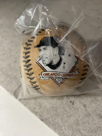 Orlando Cepeda - San Francisco Giants Legends Collectible Baseball 2005 Chevron Cover