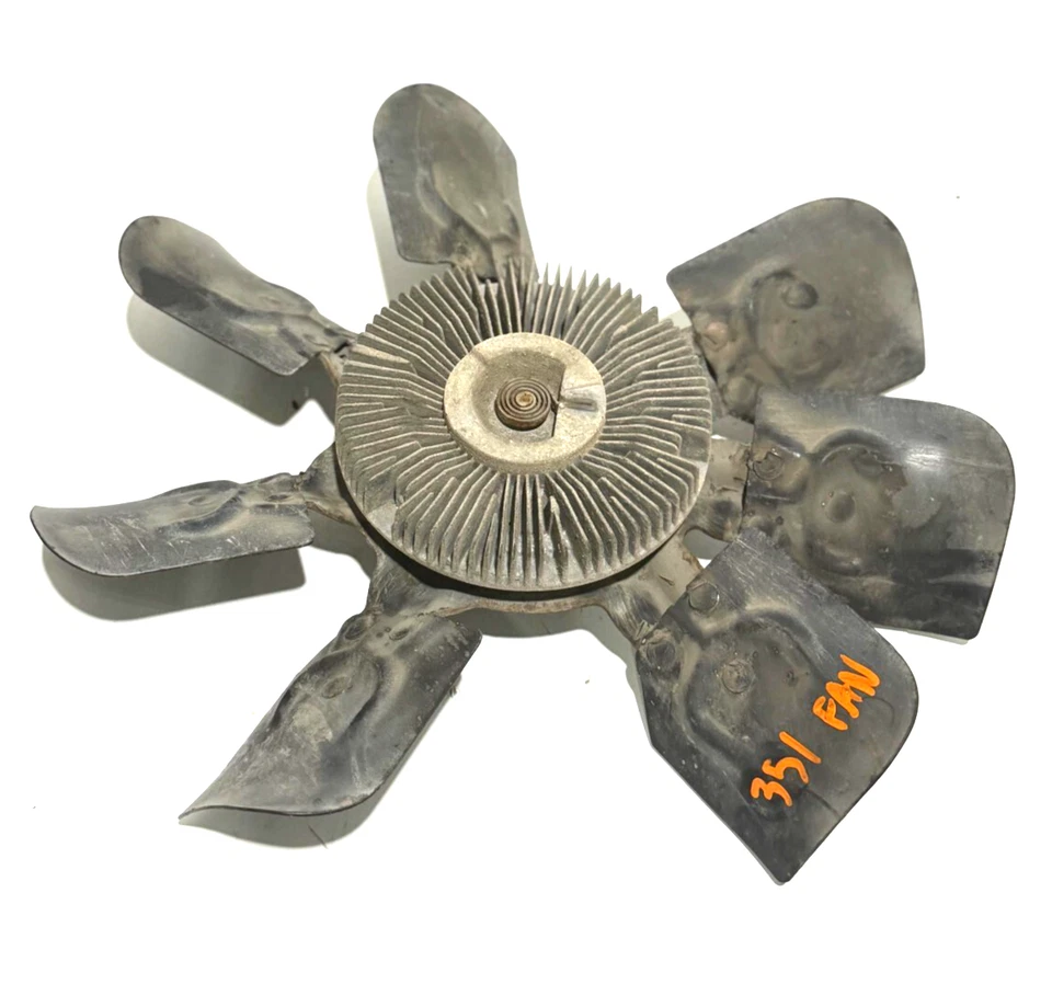 Ford F150 1996 F250 F350 351 W motor 5,8 L ventilador de refrigeración del radiador usado OEM Foto 1 de 4