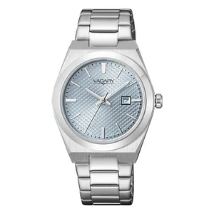 Orologio donna Vagary By Citizen IU3-118-75 acciaio colore ice blue datario 5ATM - Imagen 1 de 1