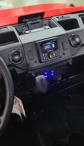 Gravely Atlas JSV 3400 Audio Radio Kit - Rockford Fosgate - Plug and Play - Picture 1 of 6