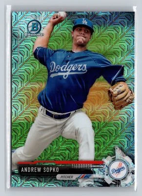 2017 Bowman #BCP83 Andrew Sopko Chrome Prospects Excellent - Image 1 of 2