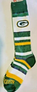 NFL Green Bay Packers Socks, New (SOFT STRIPE DST) - Picture 1 of 1