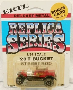 Réplica Ertl serie 1923 Ford modelo T caña de calle roja sin usar y sin usar escala 1/64 - Imagen 1 de 2