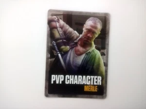 MERLE PVP CHARACTER CARD /KICKSTARTER EXCLU WALKING DEAD NO SANCTUARY M99 - Imagen 1 de 1