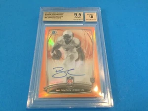 Brandin Cooks Rams 2014 Bowman Chrome Orange Refractors /50 Rookie BGS 9.5 - Bild 1 von 2