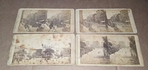 4 1860 Japanese Embassy in New York Stereoviews E Anthony NY 7th Regiment - Picture 1 of 2