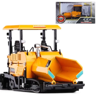 KDW Kaidiwei 1/40 Paver Truck Car Metal Diecast Car Model Toy Sound light - Image 1 of 4