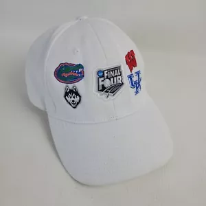 Gorra de béisbol Final Four 2019 ajustable blanca Florida Reino Unido NCAA H014 - Imagen 1 de 9