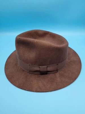 Chapéu vintage Golden Gate Adventure Company Los Angeles EUA médio 100% lã como está - Imagem 1 de 4