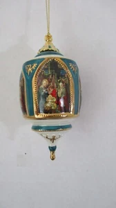Bradford 2000 CIMELIO ILLUMINATO Miracoli di Luce NATIVITÀ della Speranza Ornamento - Foto 1 di 3