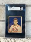 1949 Bowman #174 Terry Moore RC - Cardinals - ROOKIE CARD -  SGC 6