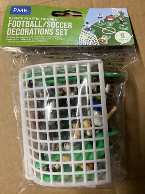 Football Cake Topper Decoration PME Football Players - Image 1 of 2