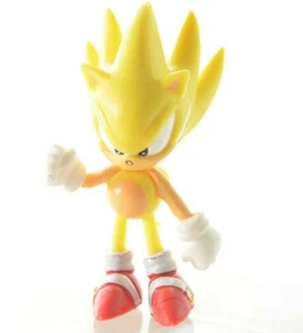 Jazwares Sonic The Hedgehog Super Sonic Classic Figur 2 1/2" Sega - Bild 1 von 7