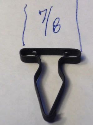 ONE MOLDING TRIM CLIP/FASTENER 1940 DODGE DELUXE RUNNING BOARD  Foto 1 de 2