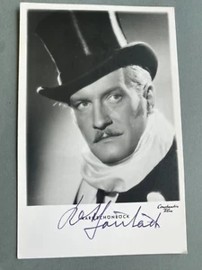 KARL SCHÖNBÖCK (†2001) signed seltene Autogrammkarte 9x14 Autogramm - Picture 1 of 2