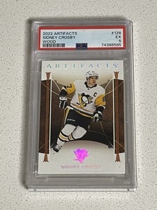 2022 Artifacts Wood SP. Sidney Crosby