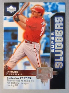 2004 Upper Deck Super Sluggers #16 Jim Thome - Picture 1 of 2