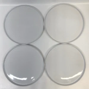 Pottery Barn Apartment Finn Stoneware 4 Dinnerware Plates 10.5" Minimalist - Picture 1 of 5