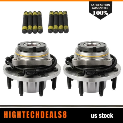 Conjunto de cojinetes de cubo de rueda delantera (2) para Ford Excursion 2003-2005 4x4 con ABS Foto 1 de 4