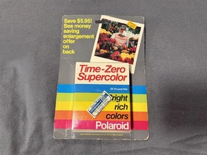 NEU VERSIEGELT POLAROID TIME-ZERO SUPERCOLOR SOFORTBILDFILM 10 BILDER ABGELAUFEN - Bild 1 von 5