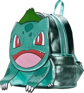 Neu - Loungefly Pokémon Bulbasaur Mini Rucksack * Neu mit Etikett Cosplay Handtasche Tasche mit Etikett - Bild 1 von 10
