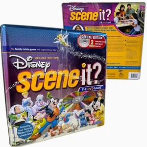 Scene It? Disney Deluxe Edition - The DVD Game (2004) Collectible Tin Box. - Picture 1 of 9