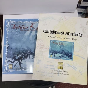 Soldier Kings Box Game and Enlightened Warlords Players book by Avalanche Press - Picture 1 of 6