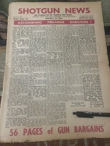 Vintage SHOTGUN NEWS Newspaper January 15, 1965 - Picture 1 of 6