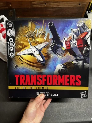 Transformers Age of the Primes Commander Aerialbot Silverbolt Damaged Box - Image 1 of 4
