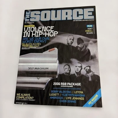 THE SOURCE September 2006 Hip-Hop Violence Music Magazine Featuring Bobby Valent - Image 1 of 4