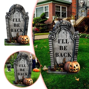 Halloween Decorations Outdoor Cemetery  Halloween Decorations Yard Sign  - Picture 1 of 12