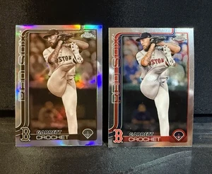 GARRETT CROCHET—2025 Topps Chrome Sepia Refractor #264 Boston Red Sox PLUS Base - Picture 1 of 2