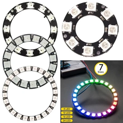WS2812B LED Streifen Strip WS2812 RGB Leiste Licht 5050 Adressierbar DC5V DE - Bild 1 von 4