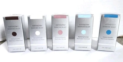 Juego de 5 cajas selladas Artistry Signature Select By Amway cuidado facial caducado Foto 1 de 4