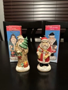 Old World Santa HOLLAND 1920 & Romania 1885 Artmark Porcelain Figurine Vintage - Picture 1 of 6