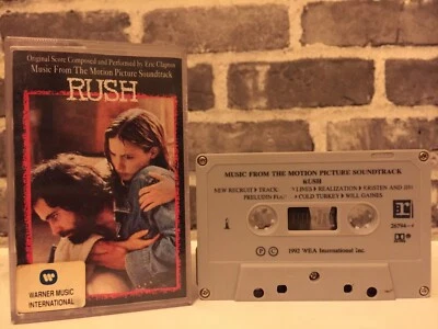 Rush Music from the Motion Picture Soundtrack Eric Clapton Cassette Tape (1992) - Image 1 of 3