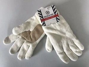 Isotoner Mujer Marfil Rayón Chenilla Guantes de punto Thinsulate Platine Forred - Imagen 1 de 3