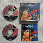 PAL Sega Mega CD Game Night Trap complete jewel case manual Digital Pictures