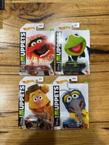 HOTWHEELS diecast car set 1:64 - THE MUPPETS set of 4 - Picture 1 of 2