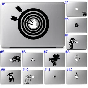 Spooky Fun Halloween Laptop Decal Sticker Apple Laptop Notebook Macbook Air Pro - Picture 1 of 14