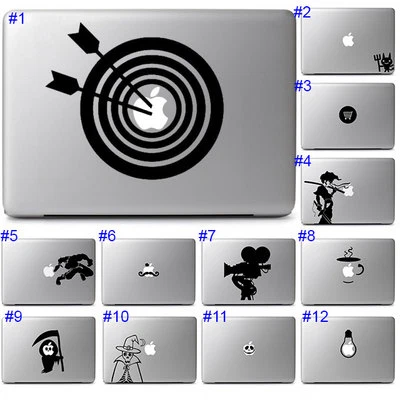 Spooky Fun Halloween Laptop Decal Sticker Apple Laptop Notebook Macbook Air Pro - Image 1 of 2