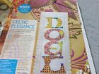 Lucie Heatons Celtic Elegance alphabet A to Z Cross stitch chart Only /1689