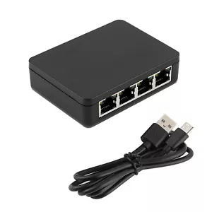 1 to 4 Ways 1000Mbps Network Splitter Adapter RJ45 LAN Ethernet Splitter - Picture 1 of 18