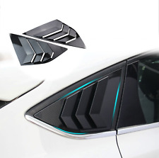 2PC Car Rear Side Triangle Window Shutters Cover for Ford Focus 2012-2018