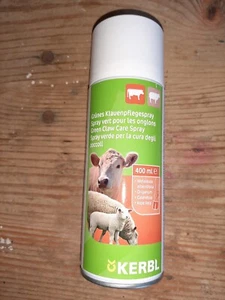 Kerbl 400ml Grünes Klauenpflegespray Rinder und Schafe Huf Schweine 37,50 €/Lite - Bild 1 von 1
