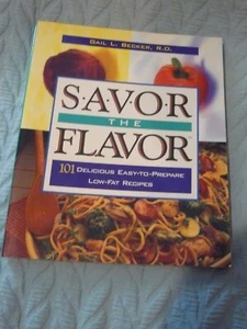 "Savor the Flavor" Recipes Cookbook Cook Book Cooking Ideas FREE SHIPPING - Picture 1 of 13