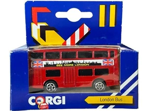 Autobús Corgi London 1984 hecho en Gran Bretaña J20 nuevo - Imagen 1 de 4