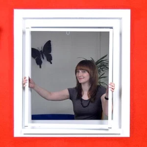 Profi Slim Alu Bausatz für Fenster Fliegengitter Insektenschutz Mückengitter 1A - Bild 1 von 24