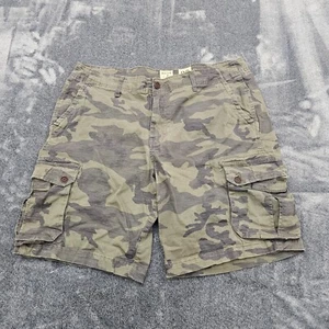 Red Head Cargo Shorts Mens 38 Denim Canvas stretch outdoor Camouflaged Hiking - Picture 1 of 13