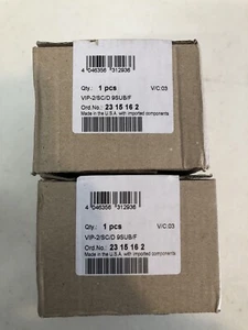 (2) New Phoenix Contact VIP-2/SC/D 9SUB/F Interface Module - Picture 1 of 2